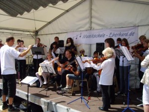 Musik, Musik, Musik: das Sommerfest Musikschule Eberhard 2009