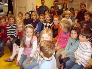 Puppenspiel "der Schatz im Schloss" am 7. Februar 2010 mit der Musikschule Eberhard und Michael Ilk