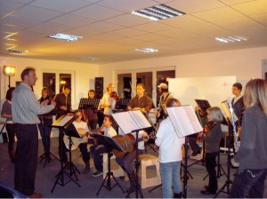 das Muse Orchester bei der Probe
