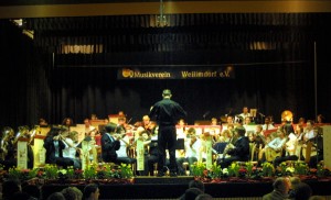 Auftritt des MUSE-Orchester