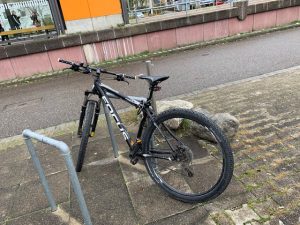 verlorenes Fahrrad