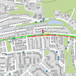 Openstreetmap Pforzheimer Straße 268, Weilimdorf